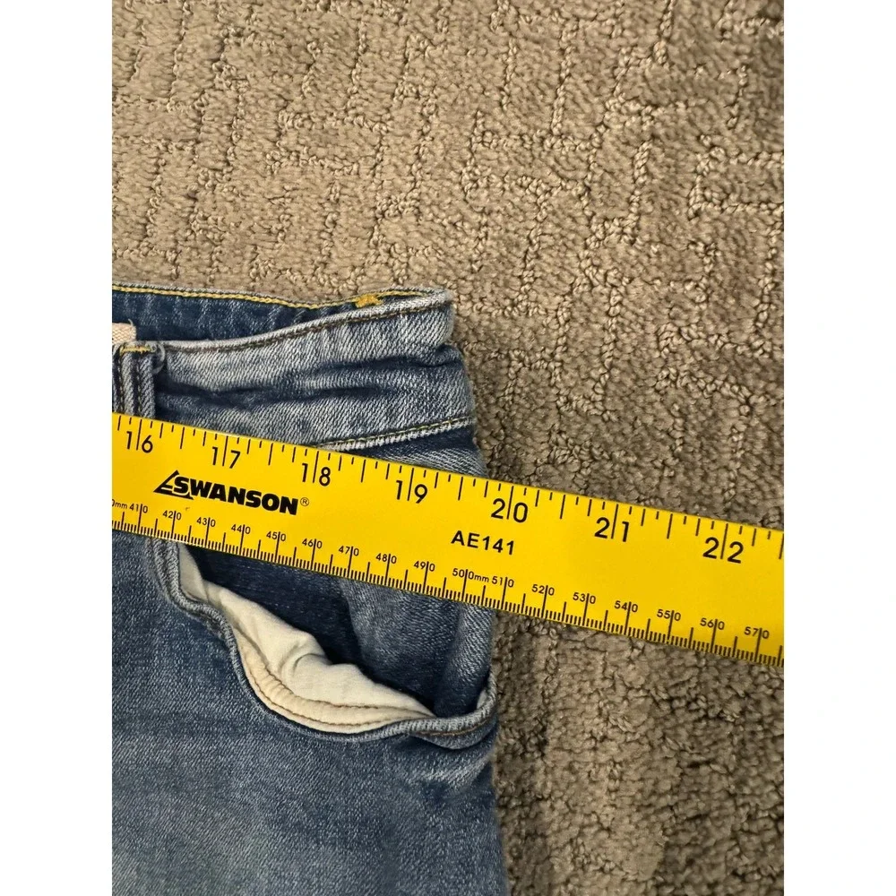 Flint And Tinder Jeans Mens 40X34 Straight Selvedge Denim  5-Pocket (T1)